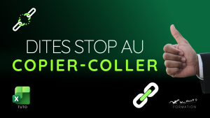 Tuto Youtube WayHappY Formation Excel références, liaisons et consolidation de données
