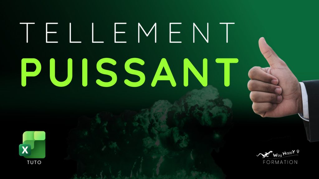 Tuto Youtube WayHappY Formation Excel sur les graphiques dynamiques